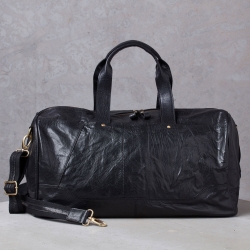 Billede af Rejsetaske sort læder - Corium Leather